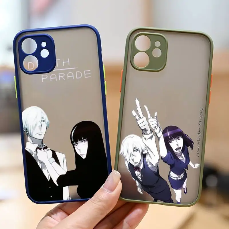Death Parade TV animation Phone Case matte transparent For iphone 7 8 11 12 13 plus mini x xs xr pro max cover
Death Parade TV animation Phone Case matte transparent For iphone 7 8 11 12 13 plus mini x xs xr pro max cover