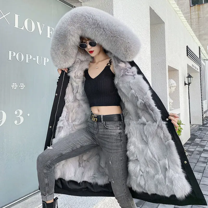 2020 Women Warm Fur Collar Hooded Jacket Coats Winter Elegant Denim Parka Female Coats Winter Parkas Cotton Jacket Overcoat N42
2020 Women Warm Fur Collar Hooded Jacket Coats Winter Elegant Denim Parka Female Coats Winter Parkas Cotton Jacket Overcoat N42