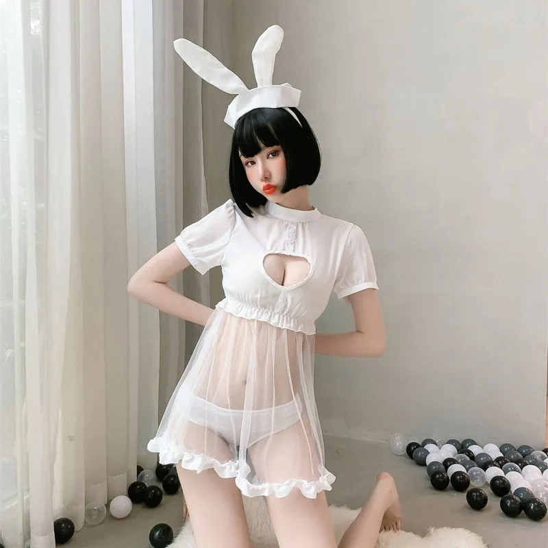 Сексуальное нижнее белье JIMIKO, Женский костюм для косплея на Хэллоуин, форма кролика, Прозрачное нижнее белье, женский сексуальный кавайный ...
Сексуальное нижнее белье JIMIKO, Женский костюм для косплея на Хэллоуин, форма кролика, Прозрачное нижнее белье, женский сексуальный кавайный ...
