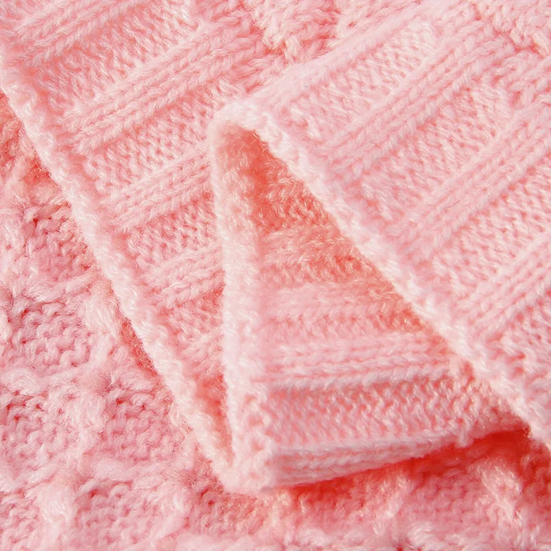 Baby Blankets 100*80cm Knitted Newborn Boys Girls Swaddle Wrap Blanket Infant Kids Stroller Bedding Basket Quilt Child Accessory
Baby Blankets 100*80cm Knitted Newborn Boys Girls Swaddle Wrap Blanket Infant Kids Stroller Bedding Basket Quilt Child Accessory