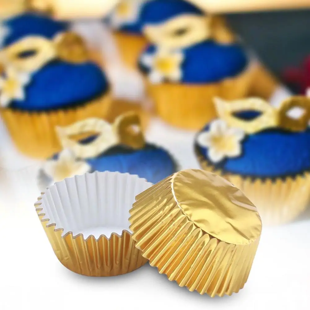 100Pcs Paper Baking Cupcake Cups Aluminum Foil Muffin Cases Liner Baking Muffin Box Cake Mold Decorating Tool Kitchen Bakeware
100Pcs Paper Baking Cupcake Cups Aluminum Foil Muffin Cases Liner Baking Muffin Box Cake Mold Decorating Tool Kitchen Bakeware