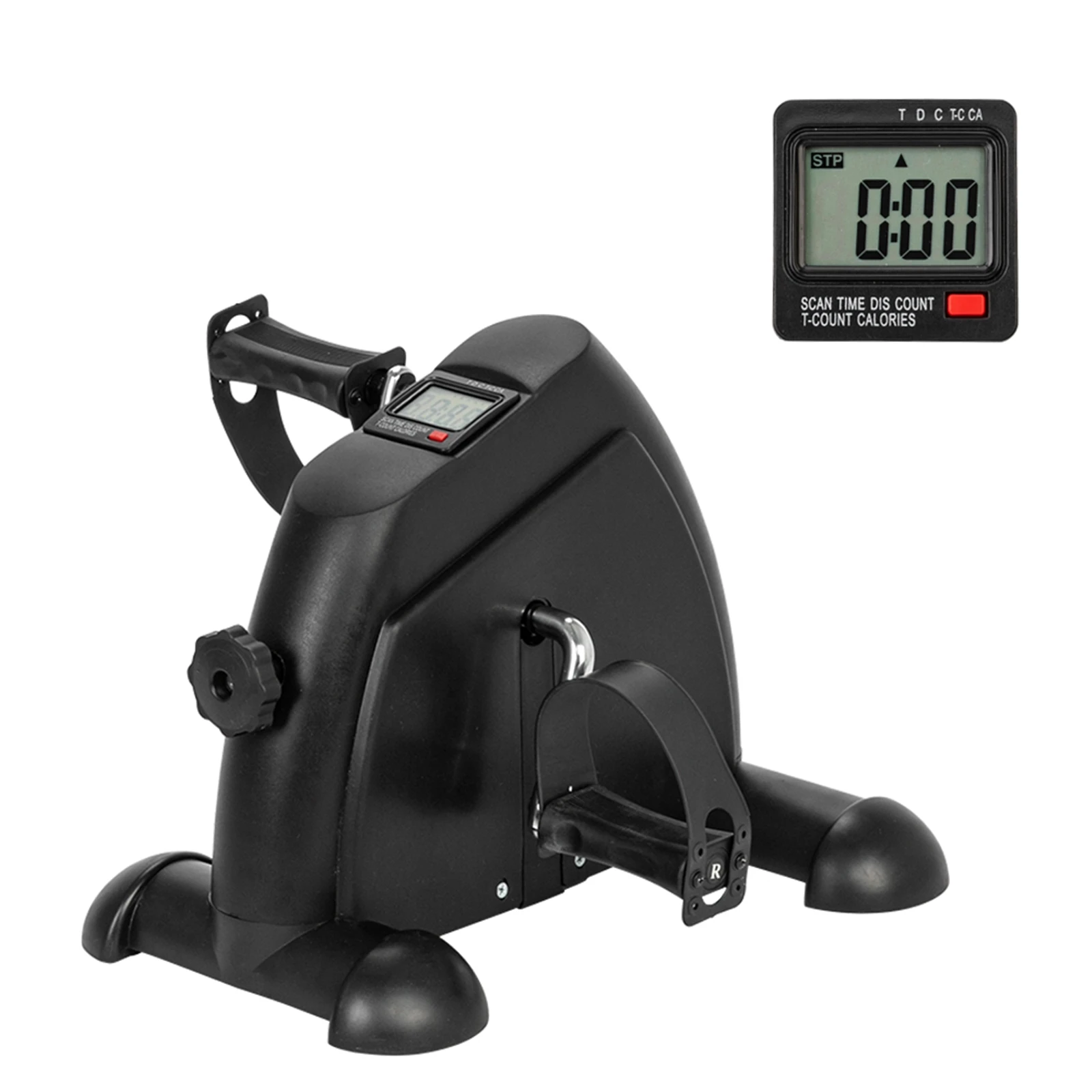 W002K Black Home Use Hands and Feet Trainer Mini Exercise Bike can display time/calories/distance/scanning/rep/mini/odo
W002K Black Home Use Hands and Feet Trainer Mini Exercise Bike can display time/calories/distance/scanning/rep/mini/odo