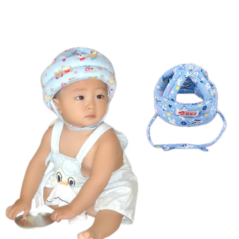 

Toddler Infant Safety Helmet Baby Learn To Walk Hat Protective Head Play Soft Comfortable Harnesses Children Anti-Collision Cap