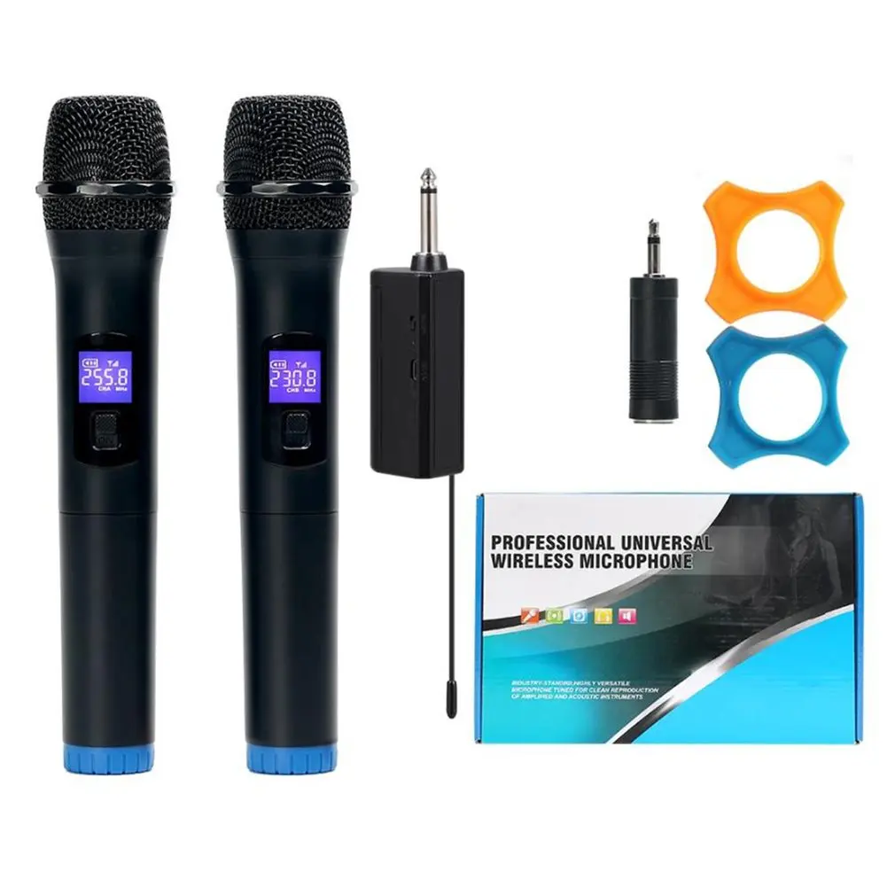 Wireless Microphone Handheld Mic Plug-Play Megaphone With Mini Receiver For Loudspeaker Karaoke KTV Speech
Wireless Microphone Handheld Mic Plug-Play Megaphone With Mini Receiver For Loudspeaker Karaoke KTV Speech