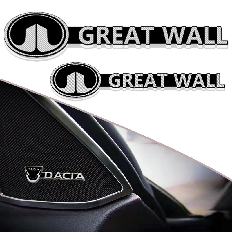 2pcs Car Audio Decoration 3D Aluminum Badge Sticker for Great Wall poer m4 voleex c30 pao wingle 5 haval h3 car accessories
2pcs Car Audio Decoration 3D Aluminum Badge Sticker for Great Wall poer m4 voleex c30 pao wingle 5 haval h3 car accessories