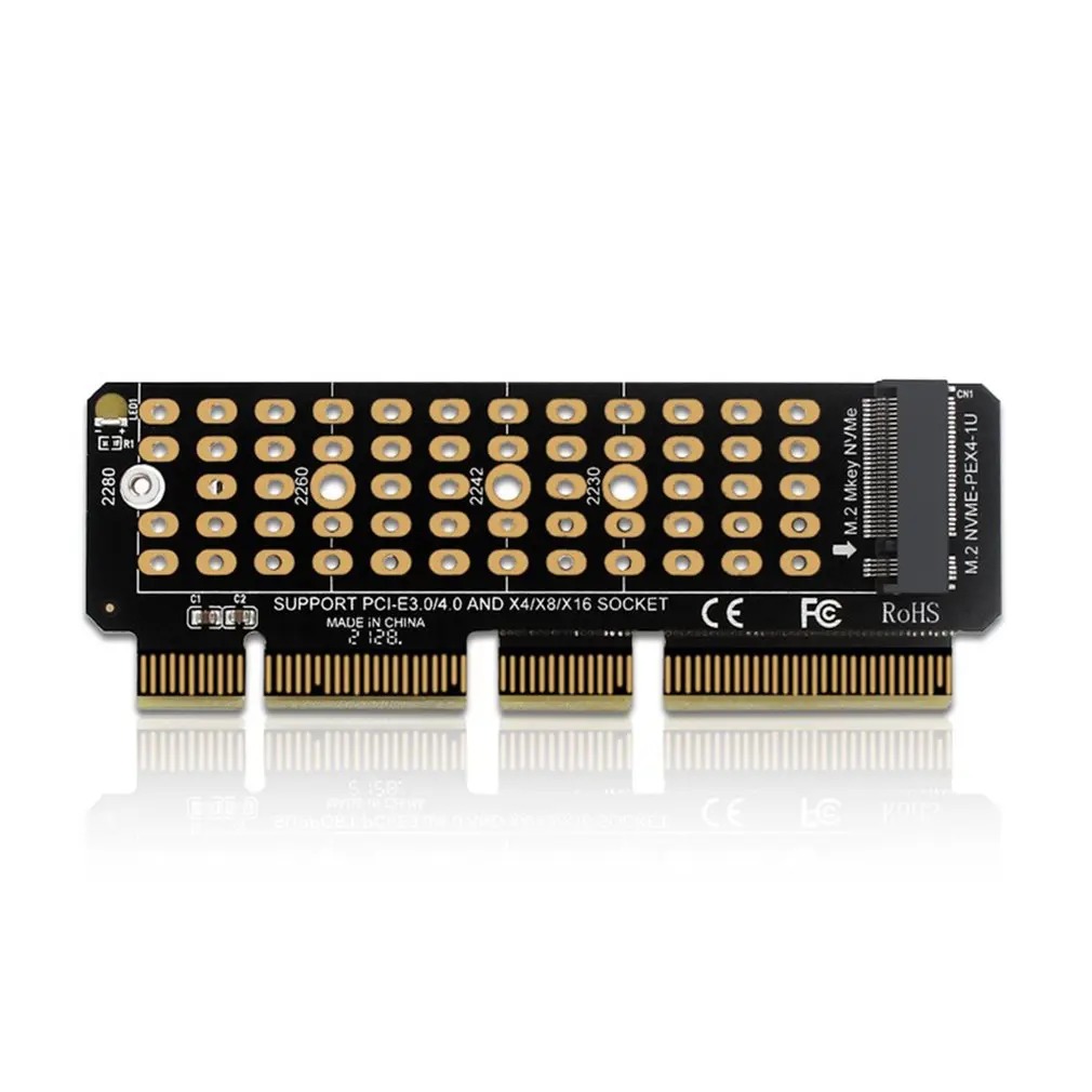 Плата расширения NVME Райзер карта M.2 до PCIE4.0 Стабильная производительность PC-EX4/X8/X16 слот для карты Плата расширения интерфейса
Плата расширения NVME Райзер карта M.2 до PCIE4.0 Стабильная производительность PC-EX4/X8/X16 слот для карты Плата расширения интерфейса