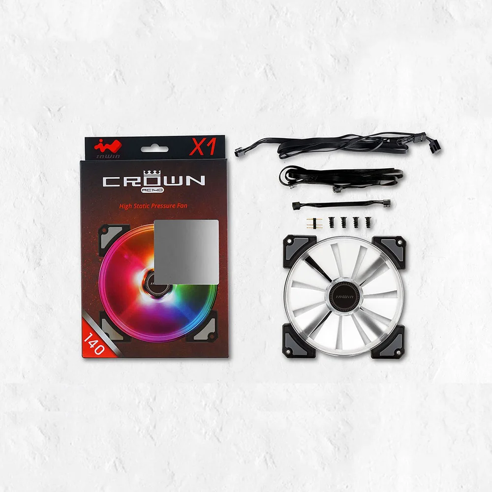 Кулер Olskrd с радиатором 140 мм светодиодный кой InWin CROWN AC140 вентилятор охлаждения ПК