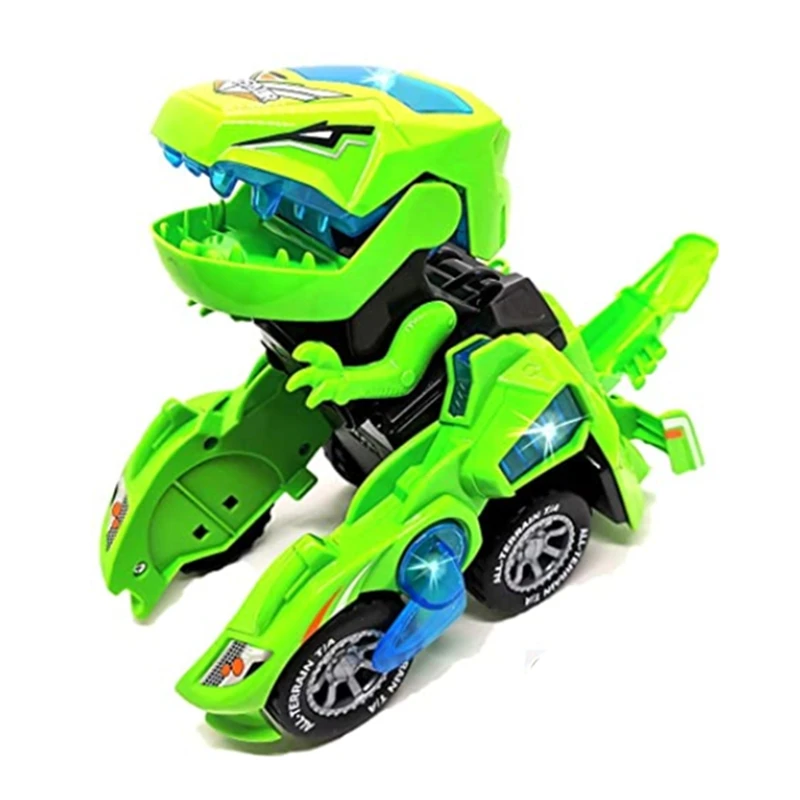 Elektrische Vervorming Dinosaurus Best Toy Gift Met Led-verlichting Sound Vervorming Dinosaurus Speelgoed Auto
Elektrische Vervorming Dinosaurus Best Toy Gift Met Led-verlichting Sound Vervorming Dinosaurus Speelgoed Auto