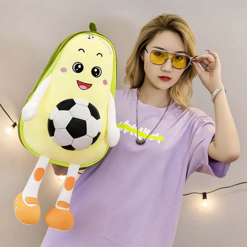 35/50/65cm Cute Football Avocado Soft Stuffed Plush Filled Doll Fruit Cushion Pillow Toy Child Baby Girl Birthday Christmas Gift
35/50/65cm Cute Football Avocado Soft Stuffed Plush Filled Doll Fruit Cushion Pillow Toy Child Baby Girl Birthday Christmas Gift