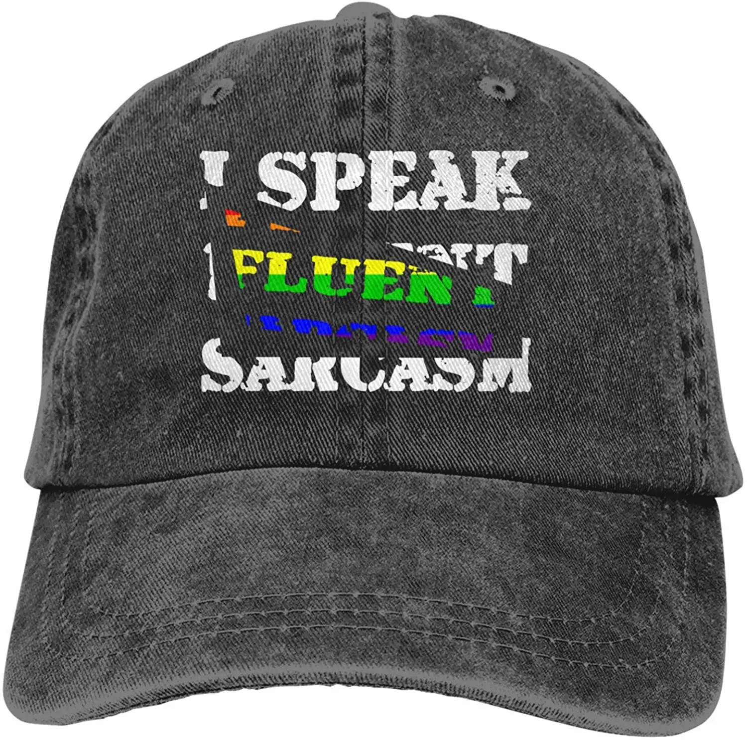 I Speak Fluent Sarcasm Sports Denim Cap Adjustable Unisex Plain Baseball Cowboy Snapback Hat
I Speak Fluent Sarcasm Sports Denim Cap Adjustable Unisex Plain Baseball Cowboy Snapback Hat