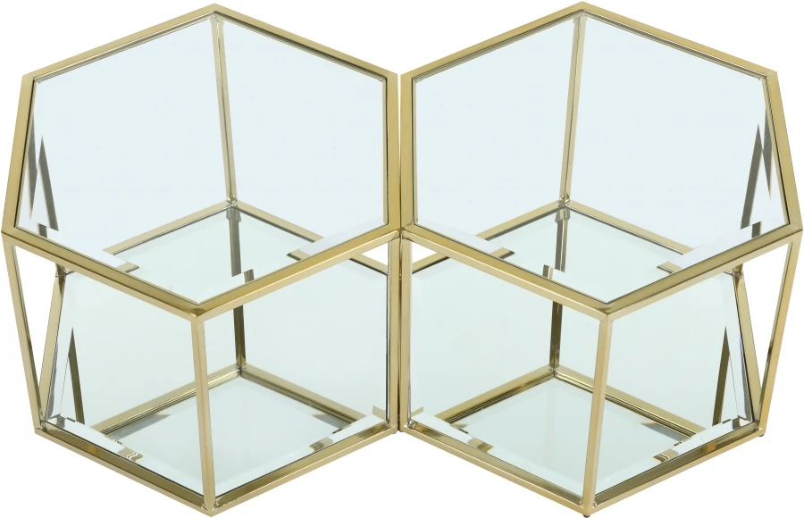 Luxury Hexagon Glass top metal coffee table set end table side center table best quality leisure table for 100% satisfaction
Luxury Hexagon Glass top metal coffee table set end table side center table best quality leisure table for 100% satisfaction