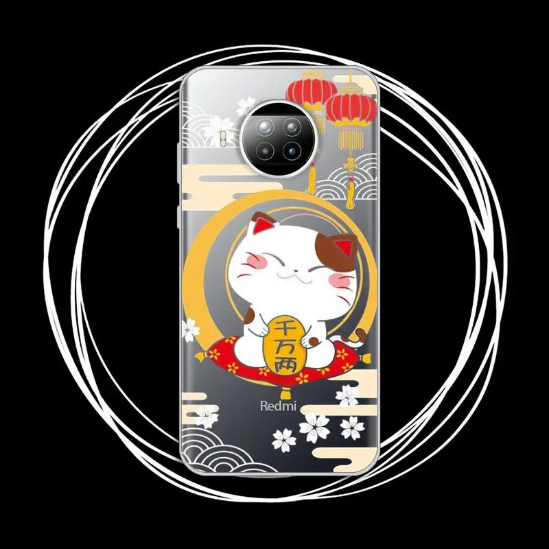 Lucky Cat Phone Case Transparent for xiaomi redmi note 8 9 9s 11 10t lite pro
Lucky Cat Phone Case Transparent for xiaomi redmi note 8 9 9s 11 10t lite pro