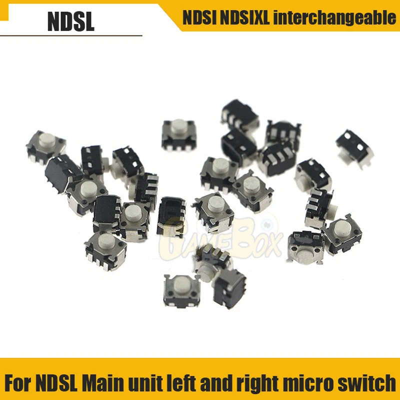 Игровой микроконтроллер для NDSL запасная часть наплечная Кнопка L & R Nintendo DS Lite