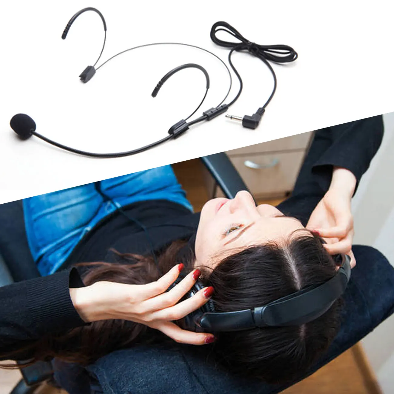 Wired Headset Microphone Dual Ear Hook Earphone with Mini Connector Professional Headworn Headphone Multifunctional
Wired Headset Microphone Dual Ear Hook Earphone with Mini Connector Professional Headworn Headphone Multifunctional