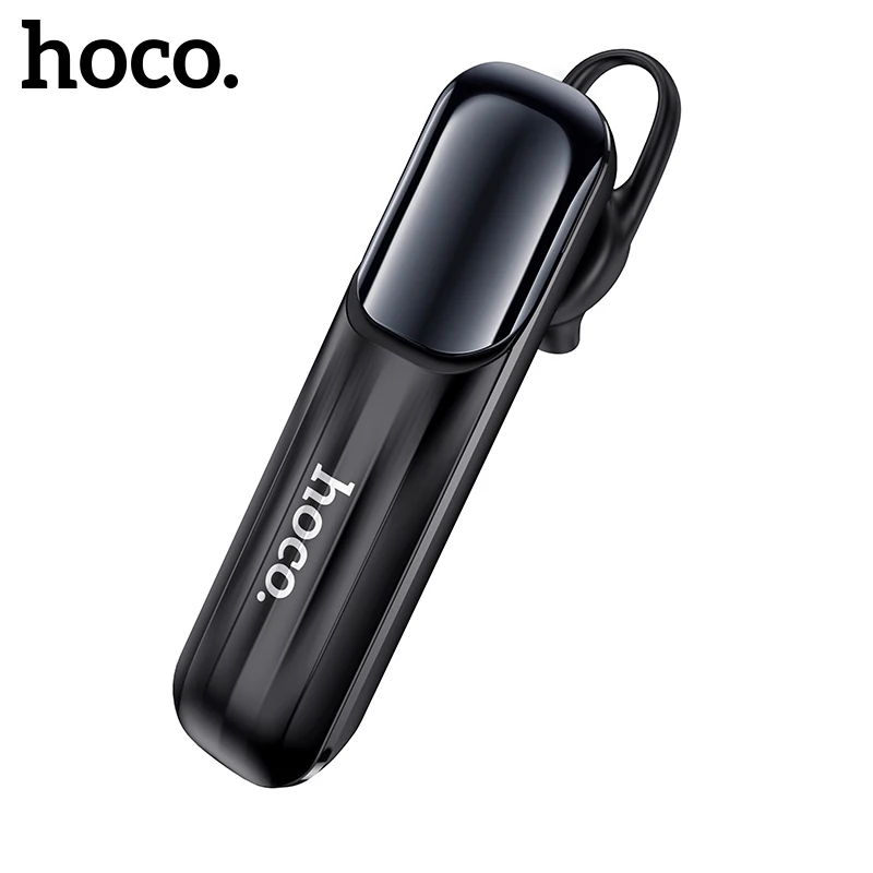 

Hoco V5.0 Business Bluetooth Headset Wireless Car Handsfree Headphones with Mic Hi-Res Audio Earphone For iPhone Xiaomi Samsung