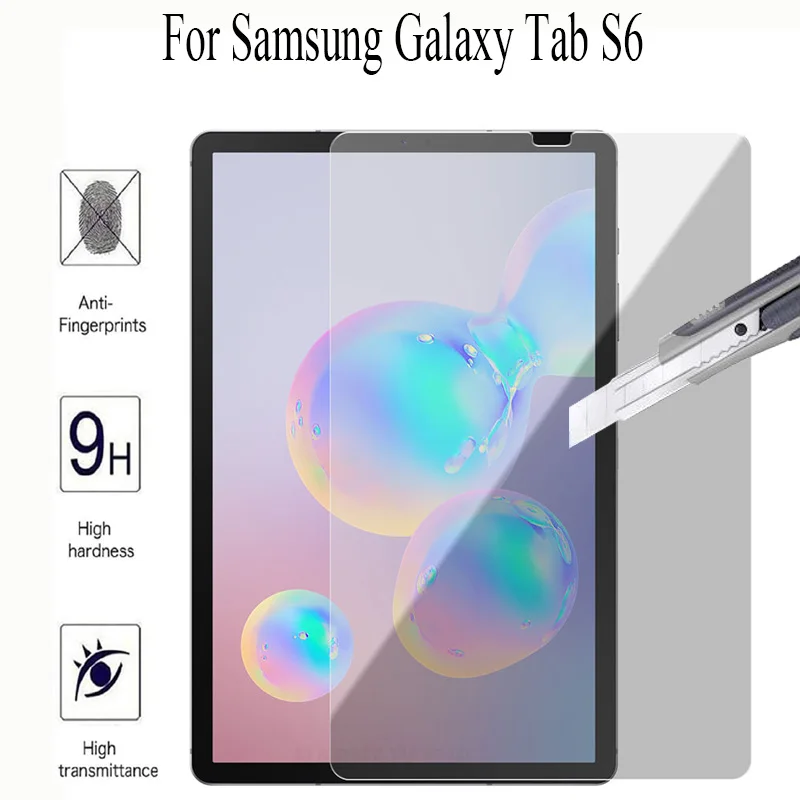 

Пленка из закаленного стекла для Samsung Galaxy Tab S6 10,5 дюйма, Защитная пленка для планшета 2019 дюйма, с защитой от царапин, Защитная пленка для T860, T865