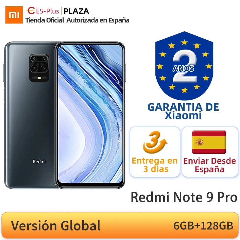 Глобальная версия Xiaomi Redmi Note 9 Pro 6G 64 Гб/128 ГБ NFC Смартфон мегапиксельная