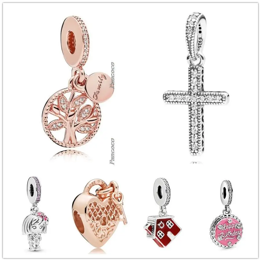 Authentic 925 Sterling Silver Pink Birthday Cake With Happy Birthday Pendant Charm Beads Fit Pandora Bracelet & Necklace Jewelry
Authentic 925 Sterling Silver Pink Birthday Cake With Happy Birthday Pendant Charm Beads Fit Pandora Bracelet & Necklace Jewelry