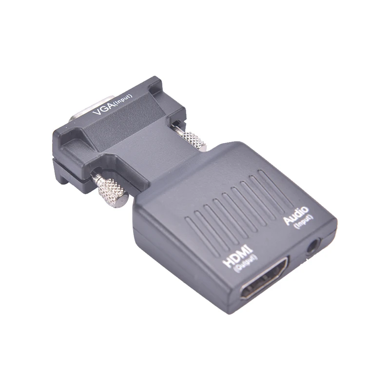 VGA to HDMI Adapter with Audio Male VGA to Female HDMI Converter Laptop to TV
VGA to HDMI Adapter with Audio Male VGA to Female HDMI Converter Laptop to TV
