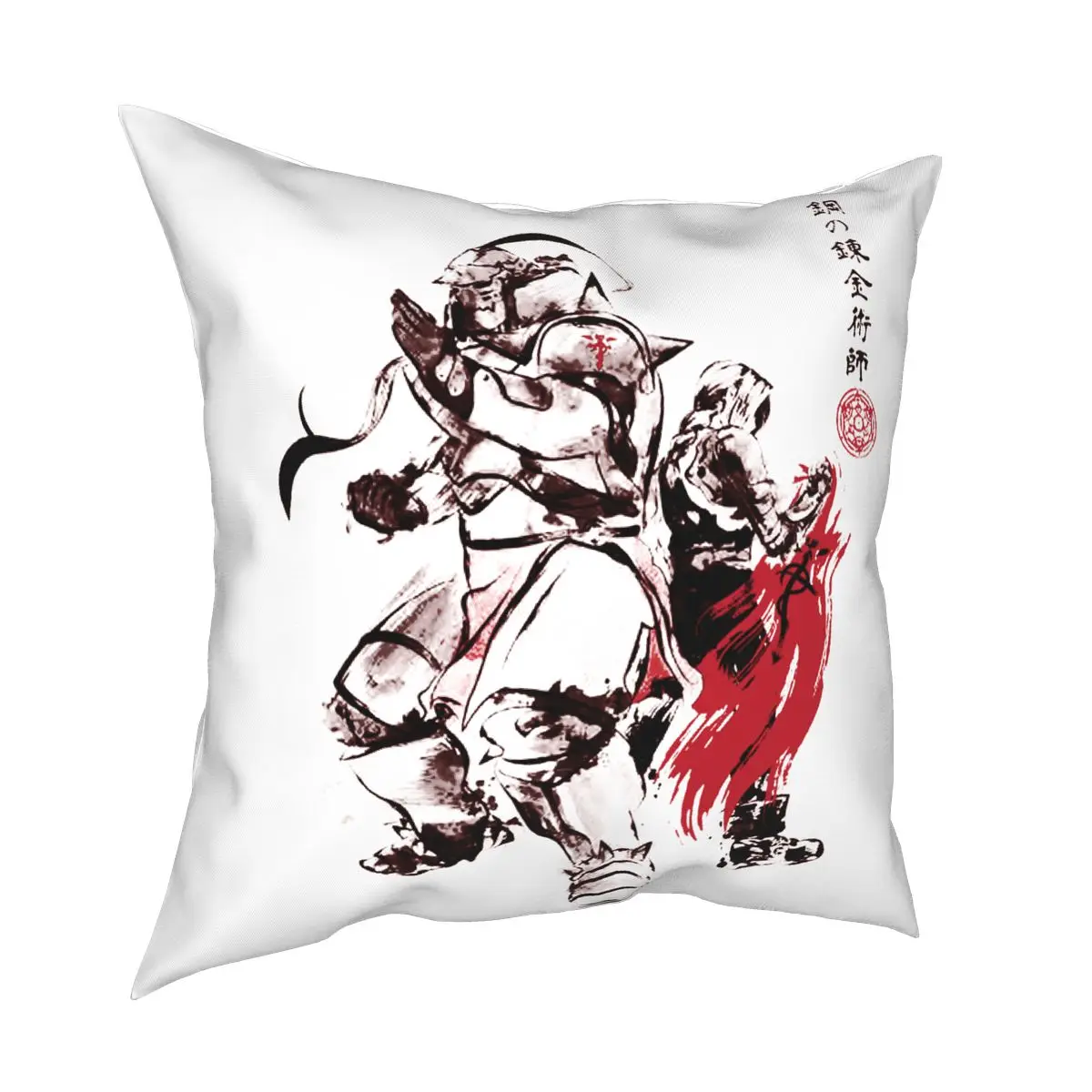 Brotherhood Sumie Fullmetal Alchemist Pillow Cover Home Decor Cushion Cover Throw Pillow for Sofa Double-sided Printing
Brotherhood Sumie Fullmetal Alchemist Pillow Cover Home Decor Cushion Cover Throw Pillow for Sofa Double-sided Printing