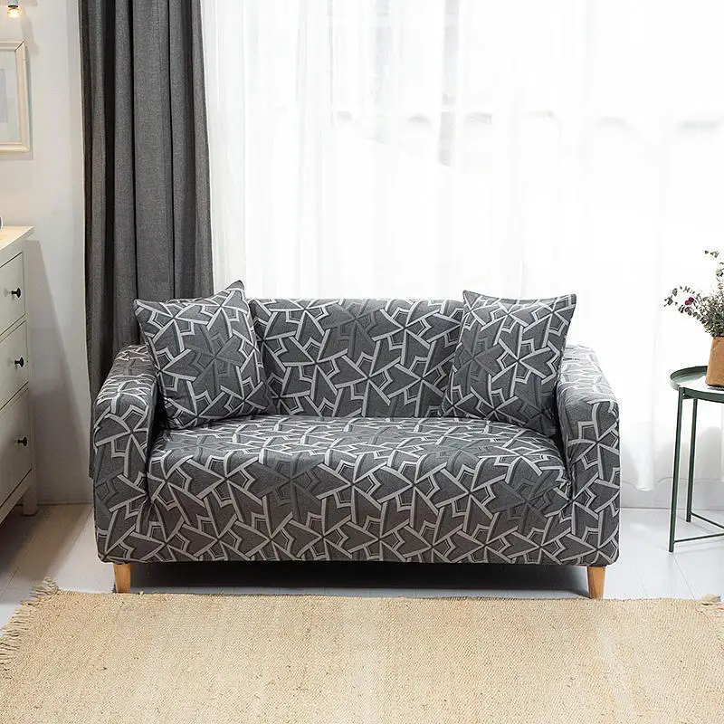 

Чехол для дивана с геометрическим принтом, эластичное покрытие для 1-4 места, для гостиной
