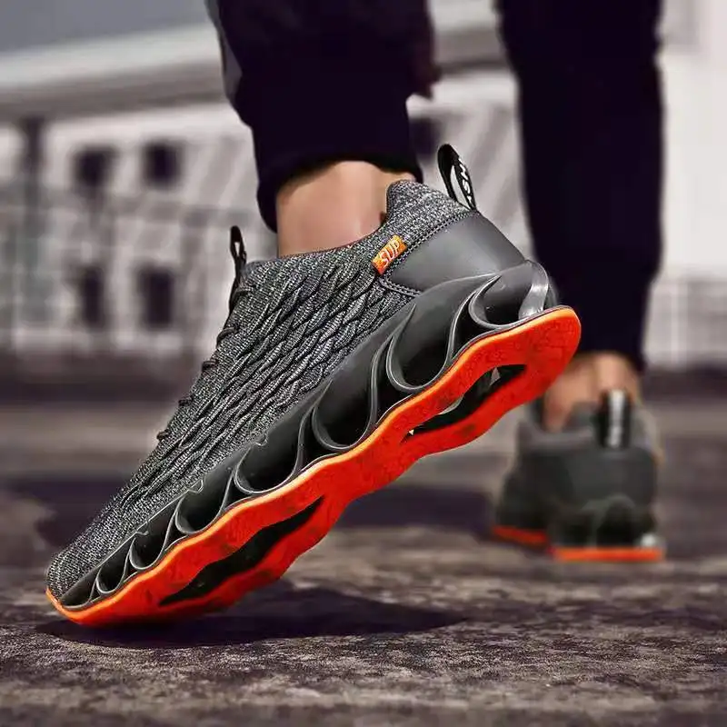 2021 Autumn Flying Weaving Men's Shoes Breathable Metting Sneakers Men's Fish Scale Blade Men's Leisure Running Casual Shoes
2021 Autumn Flying Weaving Men's Shoes Breathable Metting Sneakers Men's Fish Scale Blade Men's Leisure Running Casual Shoes