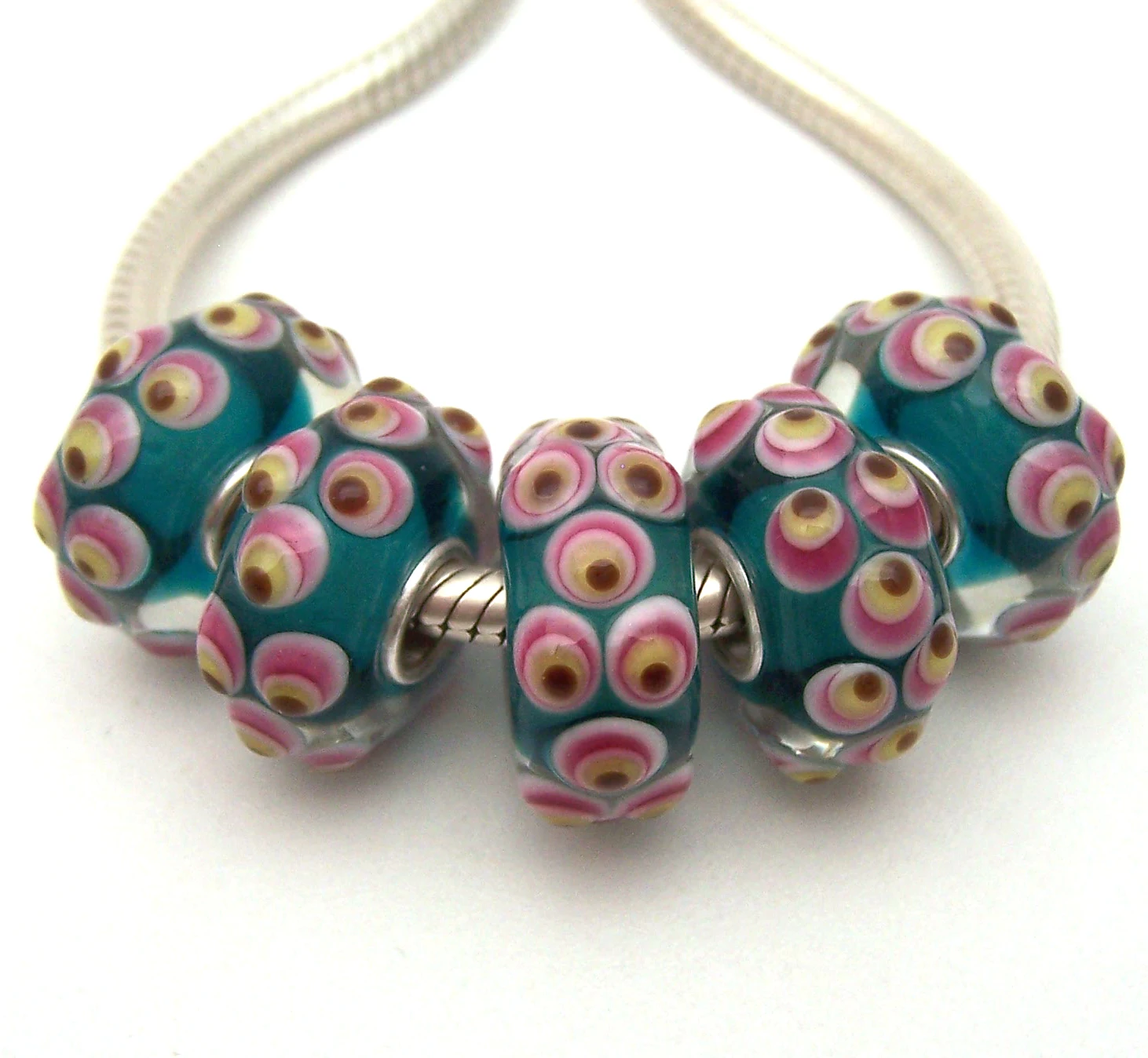 JGWG1102 5X 100% Authenticity S925 Sterling Silver Beads Murano Glass beads Fit European Charms Bracelet diy jewelry Lampwork
JGWG1102 5X 100% Authenticity S925 Sterling Silver Beads Murano Glass beads Fit European Charms Bracelet diy jewelry Lampwork