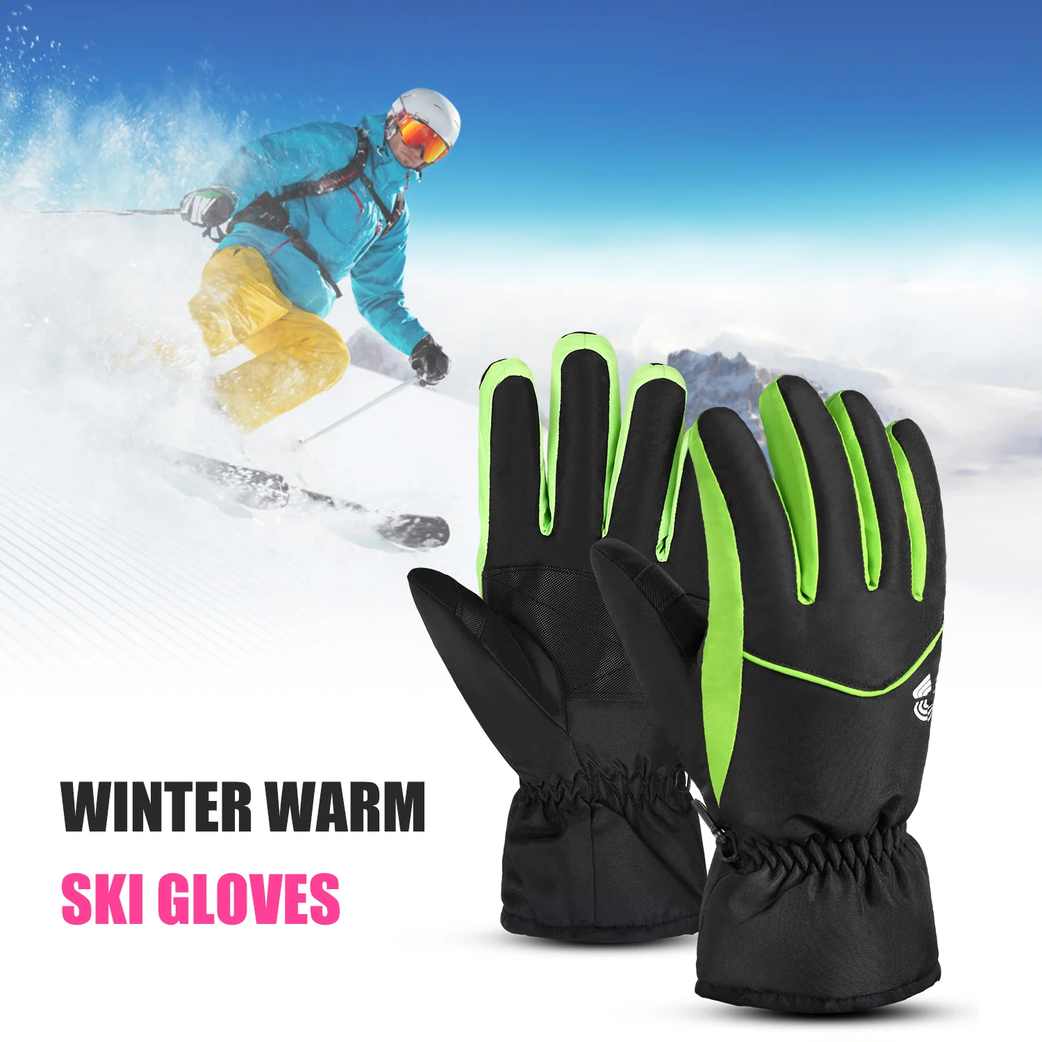 Зимние лыжные перчатки мужские и женские лыжные перчатки водонепроницаемые дышащие уличные зимние теплые снежные спортивные перчатки для ... 
Зимние лыжные перчатки мужские и женские лыжные перчатки водонепроницаемые дышащие уличные зимние теплые снежные спортивные перчатки для ...