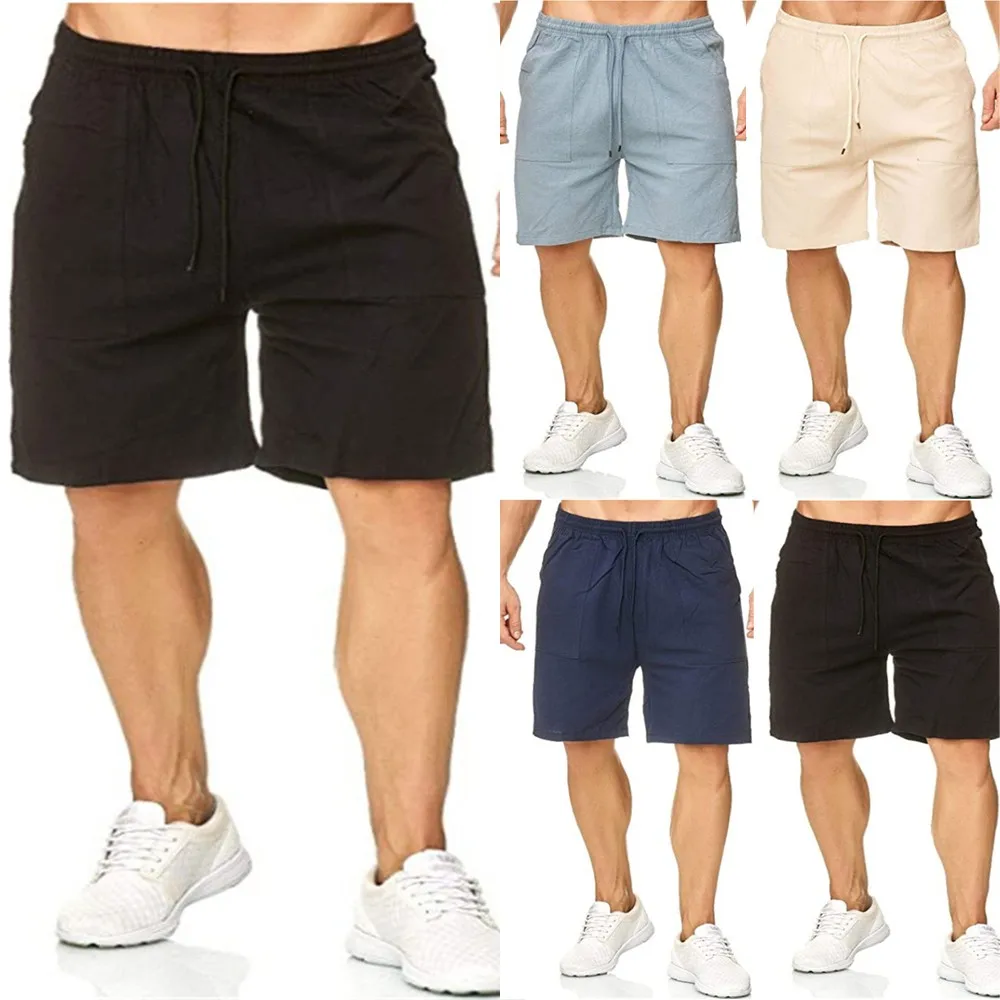 Summer New Style Men's Casual Sports Cotton And Linen Comfortable Fashion Casual Shorts Jogging Pants
Summer New Style Men's Casual Sports Cotton And Linen Comfortable Fashion Casual Shorts Jogging Pants