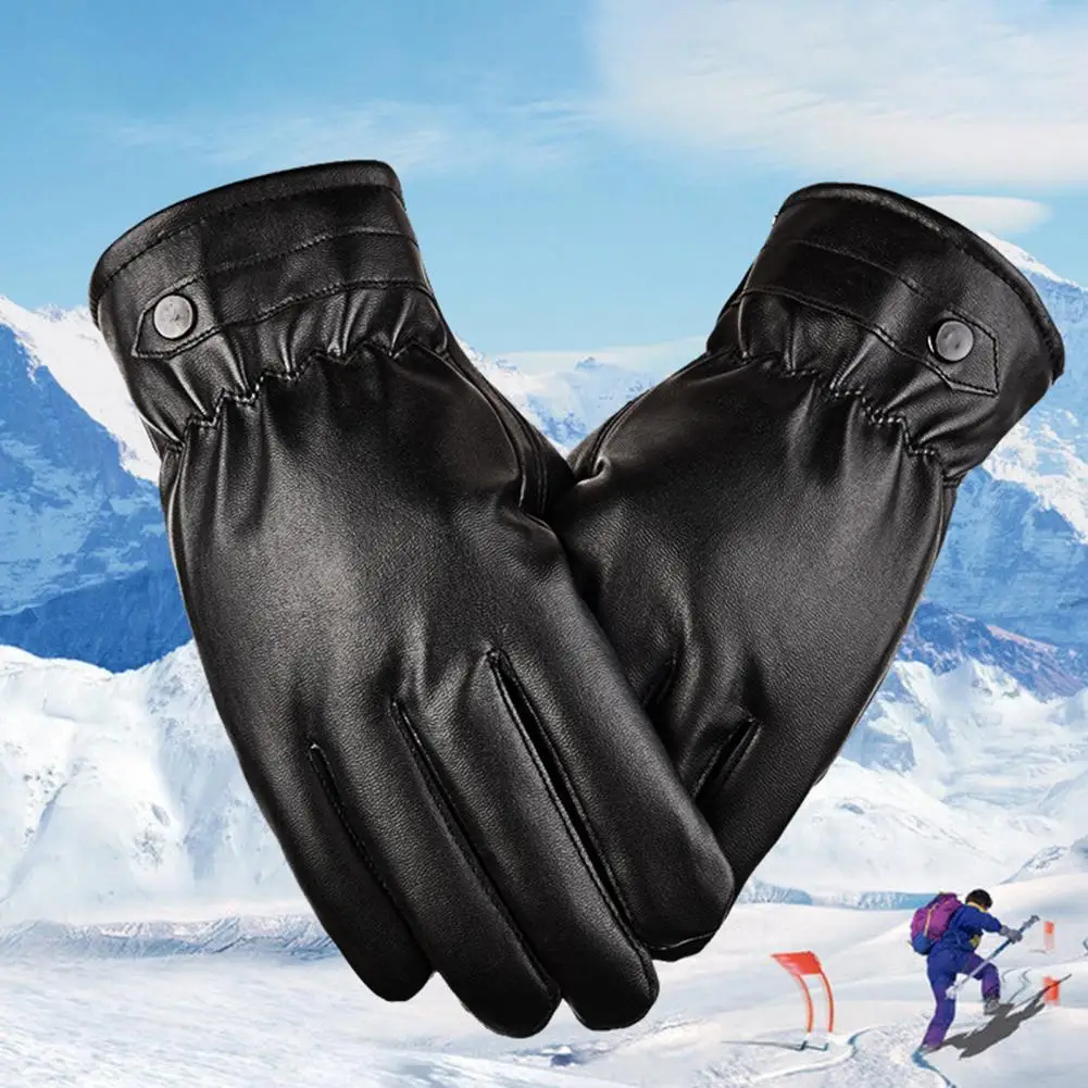 1 Pair Faux Leather Gloves Water-proof Anti Slip Motorcycle Supplies Driving Motorcycle Winter Warm Gloves 2021
1 Pair Faux Leather Gloves Water-proof Anti Slip Motorcycle Supplies Driving Motorcycle Winter Warm Gloves 2021