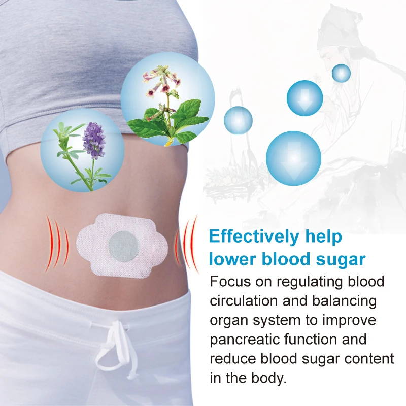 Sumifun 6Pcs/bag Diabetic Patch Lower Blood Glucose Natural Herbs Control Blood Sugar Plasters Medican Health Care Sticker
Sumifun 6Pcs/bag Diabetic Patch Lower Blood Glucose Natural Herbs Control Blood Sugar Plasters Medican Health Care Sticker