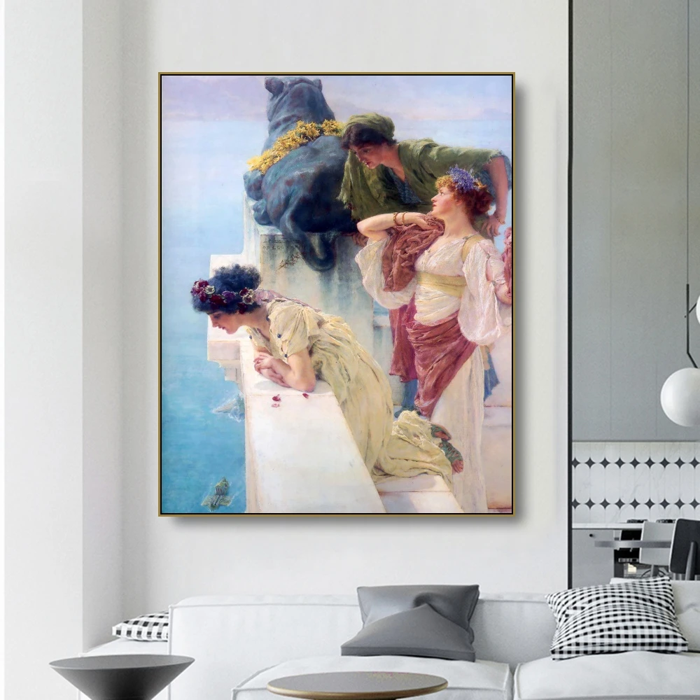 Cassisy《A Coign Of Vantage》Alma-Tadema Canvas Oil Painting Art Poster Picture Wall Decor Modern Home Decoration For Living room
Cassisy《A Coign Of Vantage》Alma-Tadema Canvas Oil Painting Art Poster Picture Wall Decor Modern Home Decoration For Living room