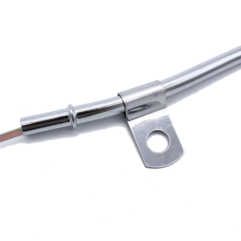 Engine Oil Dipstick Tube Dip Stick for 1965-1987 SB Ford Engine 260 289 302 347 351W Chrome Steel 
Engine Oil Dipstick Tube Dip Stick for 1965-1987 SB Ford Engine 260 289 302 347 351W Chrome Steel
