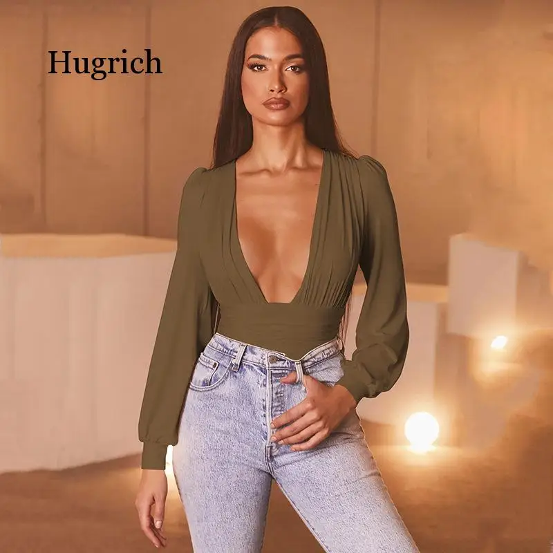 Black Bodysuit Women Sexy Long Sleeve Bodycon Jumpsuit Solid Elastic Casual Party Winter Bodysuits Body Tops
Black Bodysuit Women Sexy Long Sleeve Bodycon Jumpsuit Solid Elastic Casual Party Winter Bodysuits Body Tops