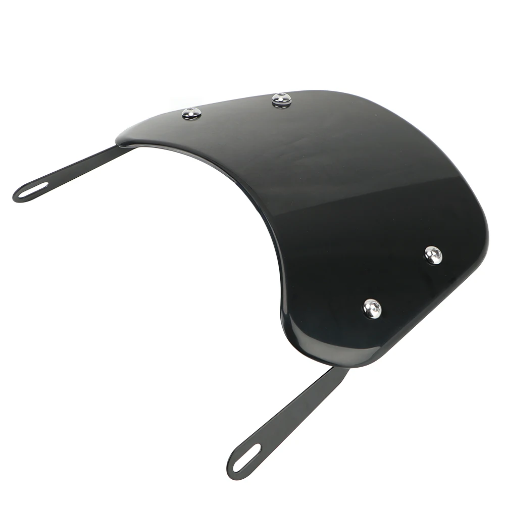 5-7 inch Universal Motorcycle Headlight Windshield Wind Deflector Windscreen for Honda Kawasaki Suzuki 
5-7 inch Universal Motorcycle Headlight Windshield Wind Deflector Windscreen for Honda Kawasaki Suzuki