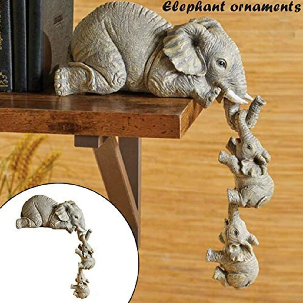 European Elephant Resin Ornaments Hanging Size Like Resin Home Resin Crafts Three Piece Set
European Elephant Resin Ornaments Hanging Size Like Resin Home Resin Crafts Three Piece Set