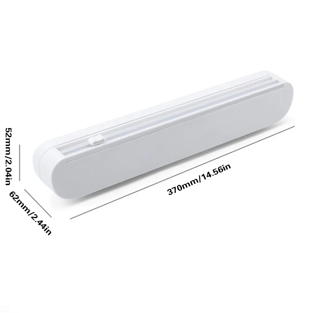 Cling Film Cutter Refillable Plastic Wrap Dispenser With Slide Cutter Film Dispenser Non-toxic Creative Kitchen Tools
Cling Film Cutter Refillable Plastic Wrap Dispenser With Slide Cutter Film Dispenser Non-toxic Creative Kitchen Tools