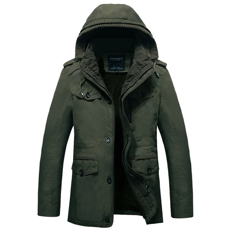 Brand Pop Winter Jacket Men Thicken Warm Cotton-Padded Jackets Men Hooded Windbreaker Parka Plus Size 6XL Coats
Brand Pop Winter Jacket Men Thicken Warm Cotton-Padded Jackets Men Hooded Windbreaker Parka Plus Size 6XL Coats
