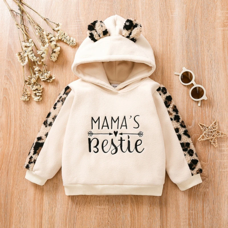 Baby Letter Embroidered Sweater Hoodie Boys Girls Winter Autumn Cute Thicken Fleece Sweatshirt Tops Children's Casual Clothes
Baby Letter Embroidered Sweater Hoodie Boys Girls Winter Autumn Cute Thicken Fleece Sweatshirt Tops Children's Casual Clothes