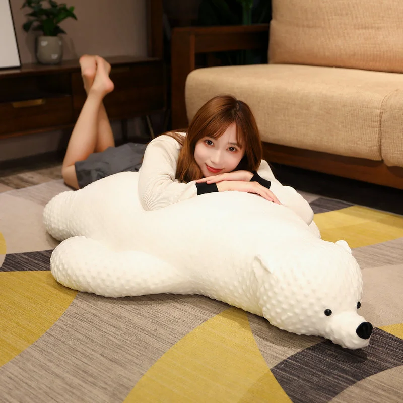 Huge Size Teddy Bear Plush Toy Soft Stuffed Animal Polar Sleep Pillow Kawaii Peluche Room Decora Christmas Gift for Kids | Игрушки и