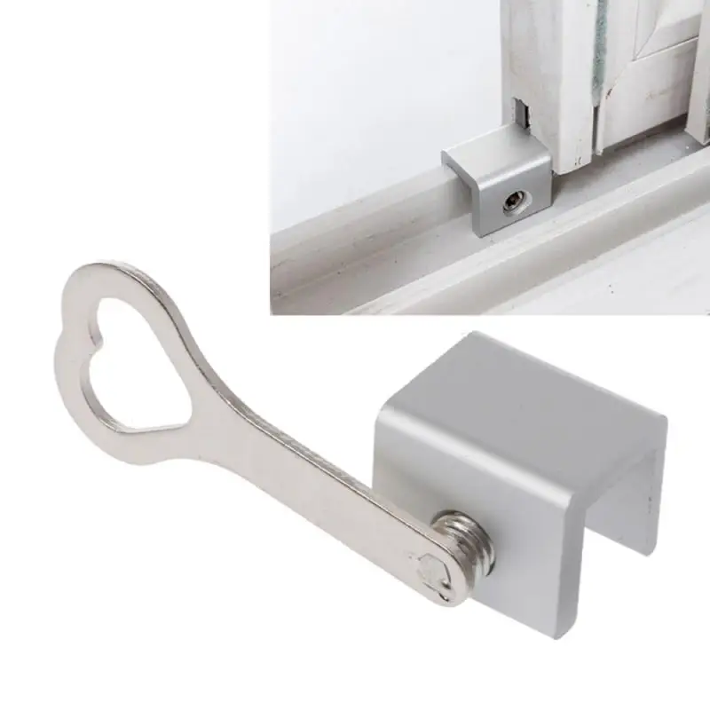 1 Pcs Windows Adjustable Security Door Window Lock Restrictor Aluminum Children Screen Stopper Sliding Window Child Safety Lock
1 Pcs Windows Adjustable Security Door Window Lock Restrictor Aluminum Children Screen Stopper Sliding Window Child Safety Lock