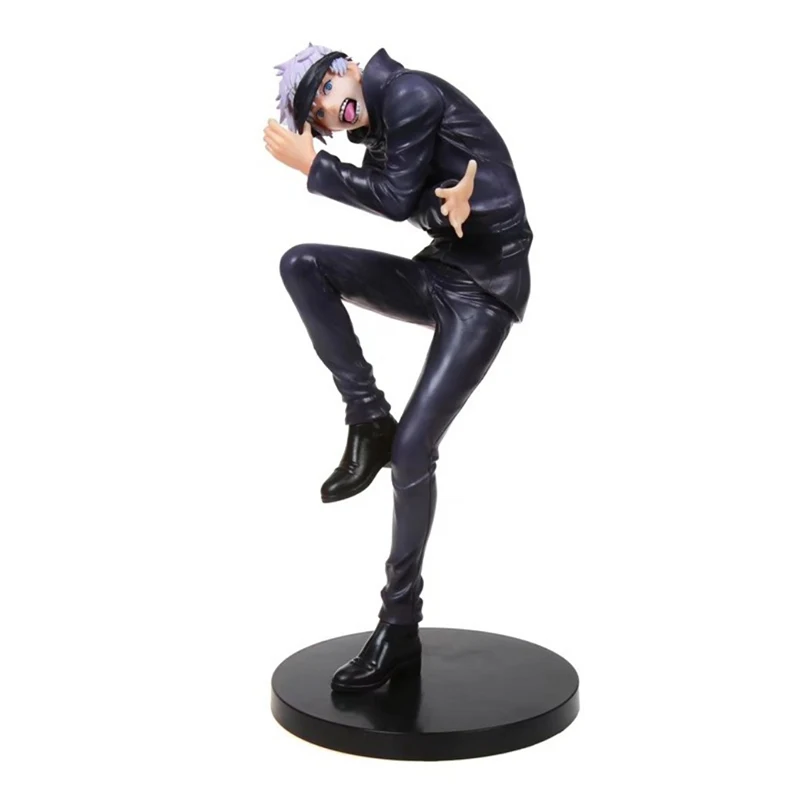 25cm Jujutsu Kaisen Gojo Satoru Anime Action Figure Bend Over Stand Posture Handsome Boy PVC Collection Model Doll Toy for Gifts
25cm Jujutsu Kaisen Gojo Satoru Anime Action Figure Bend Over Stand Posture Handsome Boy PVC Collection Model Doll Toy for Gifts