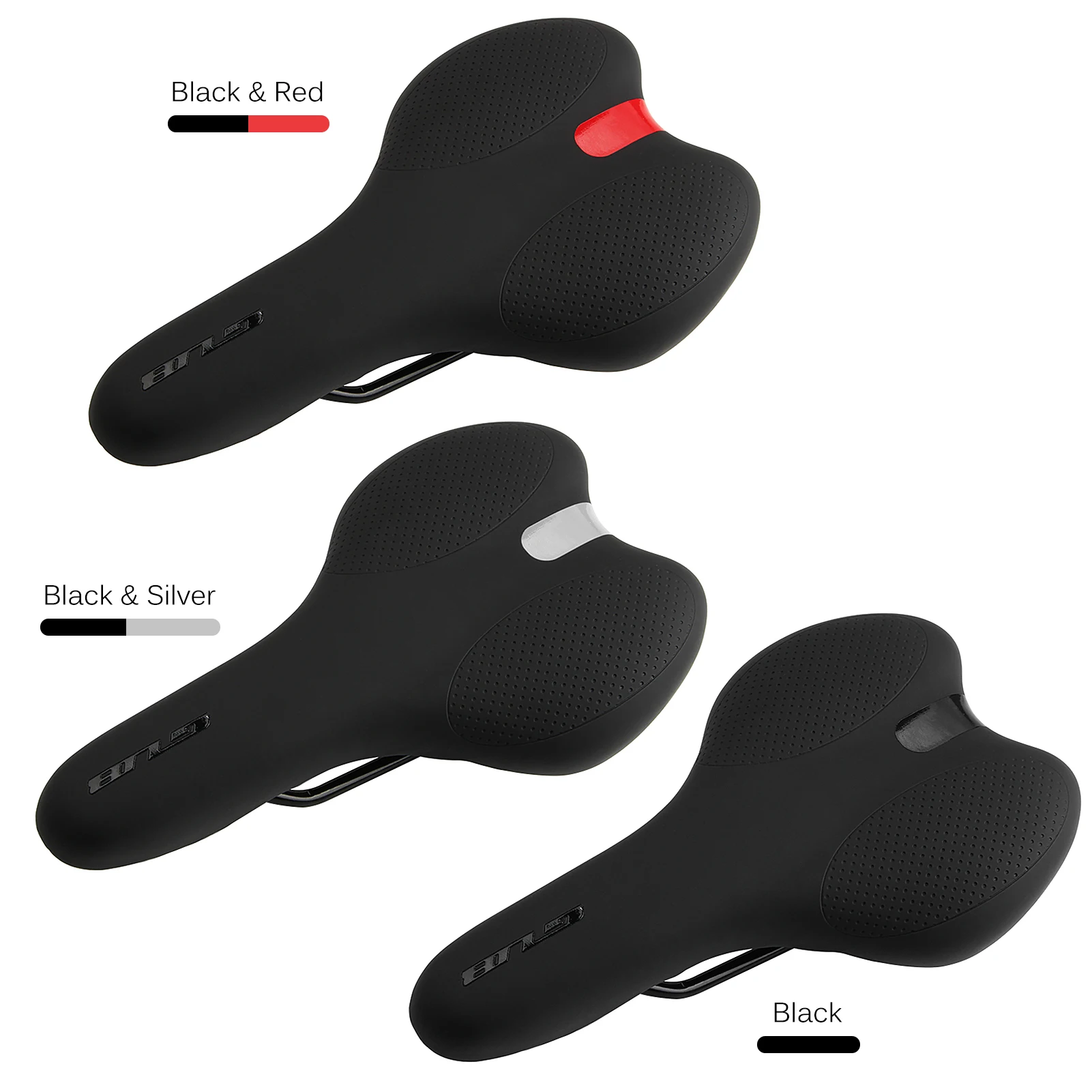 Bike Saddle Silicone Cushion PU Leather Surface Silica Filled Gel Comfortable Cycling Seat Shockproof MTB Bicycle Accessories
Bike Saddle Silicone Cushion PU Leather Surface Silica Filled Gel Comfortable Cycling Seat Shockproof MTB Bicycle Accessories