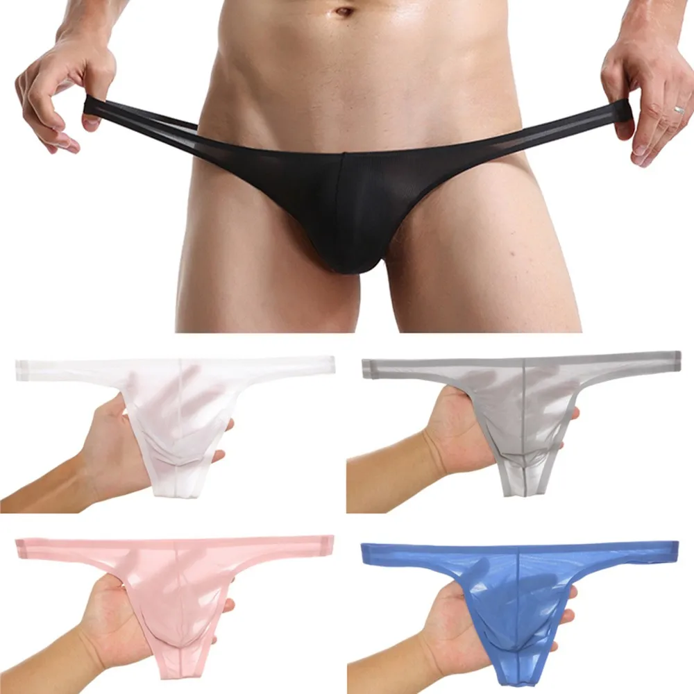 Men Sexy T-Back See-Through Male G-String Thongs Lingerie Breathable Low Waist Underwear Quick Dry Panties Soft Briefs Underpant
Men Sexy T-Back See-Through Male G-String Thongs Lingerie Breathable Low Waist Underwear Quick Dry Panties Soft Briefs Underpant