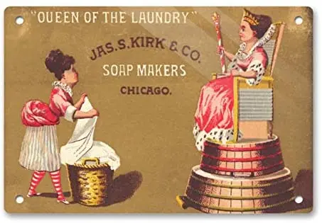 Dajoan Vintage Queen of The Laundry Tin Signs, Bar Wine Cellar Cafe Laundry Room Basement Decor Metal Signs Decorative Sign
Dajoan Vintage Queen of The Laundry Tin Signs, Bar Wine Cellar Cafe Laundry Room Basement Decor Metal Signs Decorative Sign
