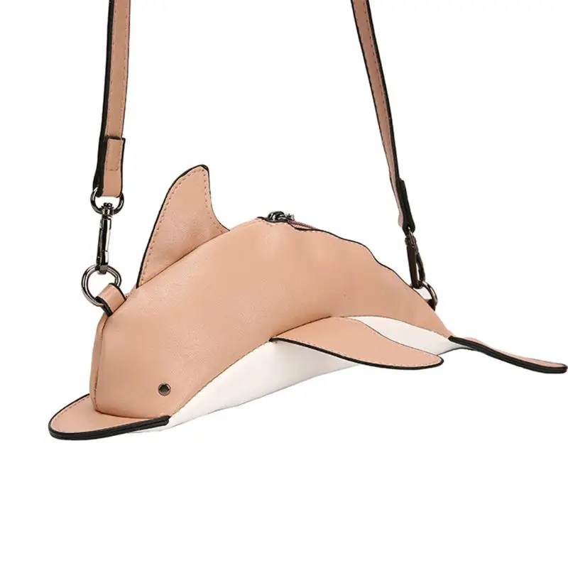 Women Cute Dolphin Shape PU Leather Handbag Shoulder Crossbody Bag Satchel Purse
Women Cute Dolphin Shape PU Leather Handbag Shoulder Crossbody Bag Satchel Purse