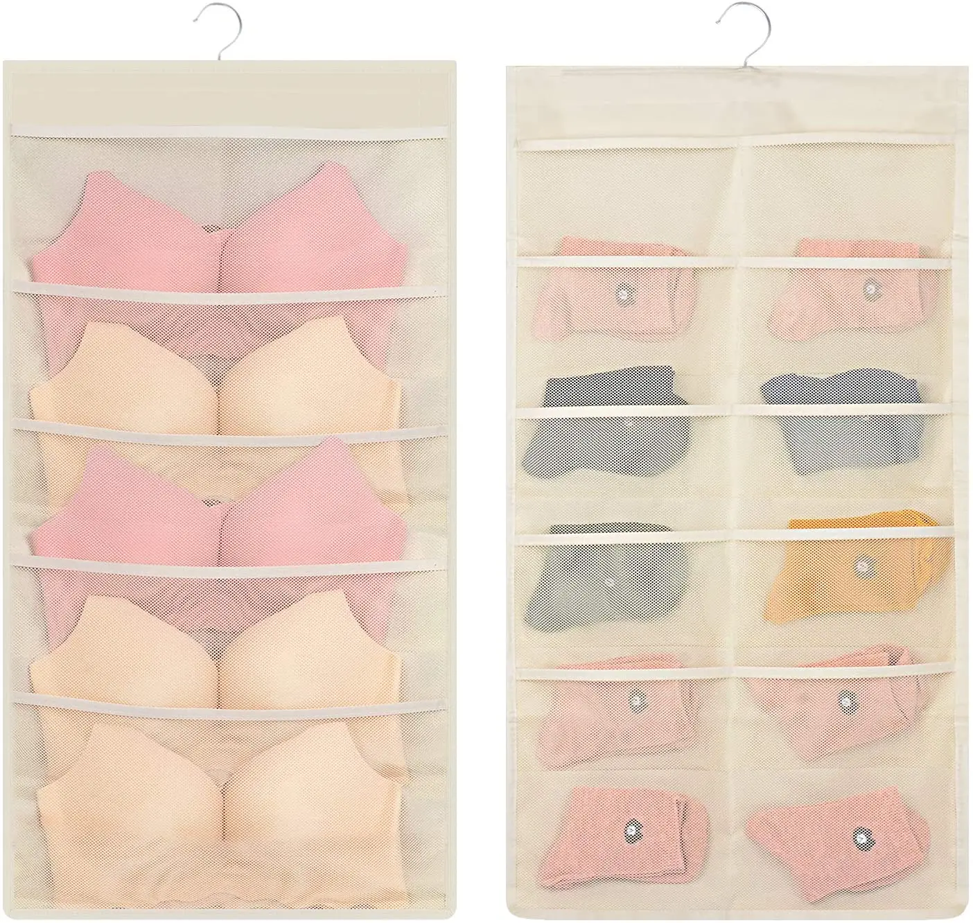 Closet Hanging Organizer Multifunctional 36 Pocket Handbag Storage Socks Underwear Bag Fits Wardrode Door and Wall
Closet Hanging Organizer Multifunctional 36 Pocket Handbag Storage Socks Underwear Bag Fits Wardrode Door and Wall