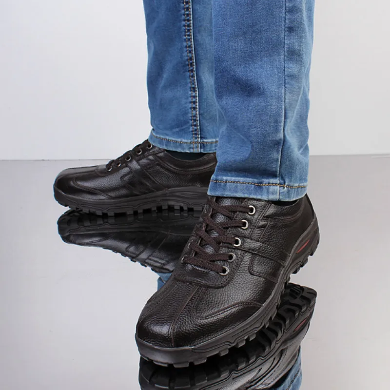 2019 Autumn Men Genuine Leather Dad Shoes Loafers Men Casual Shoes Genuine Leather Boat Walking Shoe Flat Oxford Men Size 38-48
2019 Autumn Men Genuine Leather Dad Shoes Loafers Men Casual Shoes Genuine Leather Boat Walking Shoe Flat Oxford Men Size 38-48