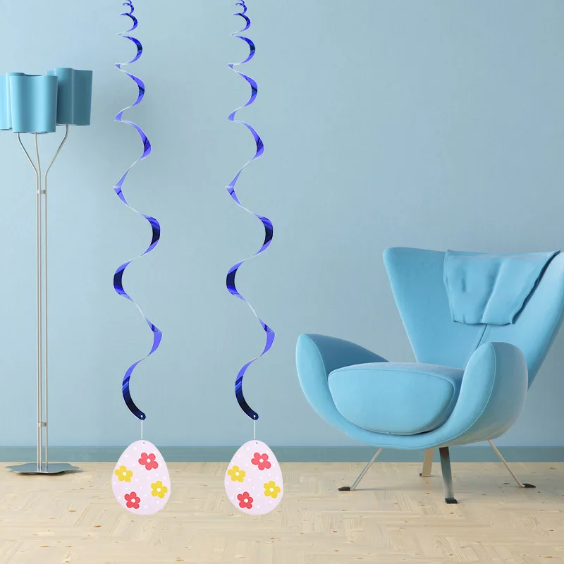 16Pcs/set Happy Easter Bunny Egg Garland Spiral Pendant Hanging Swirl Ceiling Birthday Party Home Decoration
16Pcs/set Happy Easter Bunny Egg Garland Spiral Pendant Hanging Swirl Ceiling Birthday Party Home Decoration