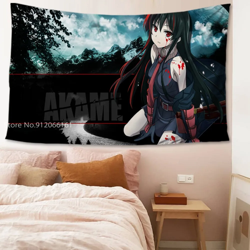 

Akame Ga Kill Tapestry Wall Anime Hanging Celestial Party Wall Tapestry Hippie Wall Carpets Home Dorm Decor Wall Tapestry